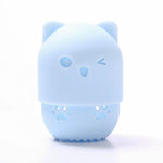 Cat makeup sponge holder sky blue nz