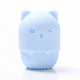 Cat makeup sponge holder sky blue nz
