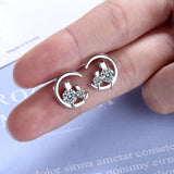 Cat Moon Earrings nz