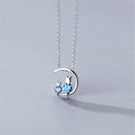 Cat Moon Pendant nz
