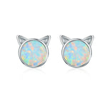 Cat zirconia earrings nz