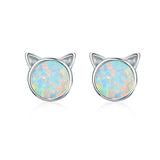 Cat zirconia earrings nz