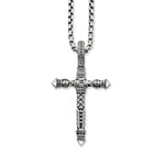 Catholic cross necklace 60 cm nz
