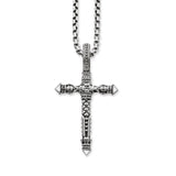 Catholic cross necklace 60 cm nz