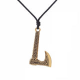 Celtic axe necklace Bronze / 50cm nz