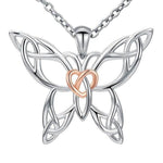 Celtic butterfly necklace 40 + 5 cm nz