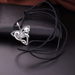 Celtic fox necklace silver nz