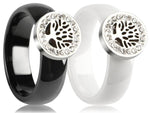 Ceramic Tree of Life Ring nz