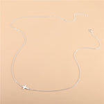 Chain Belt with Cross Silver nz