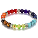 Chakra Gemstone Bracelet 17.8 cm nz