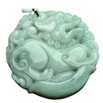 Chinese guardian lion stone pendant nz