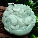 Chinese guardian lion stone pendant nz