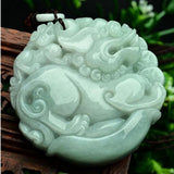 Chinese guardian lion stone pendant nz
