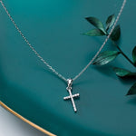 Christian cross necklace women nz