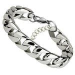 Chunky chain bracelet Silver / 21 cm nz