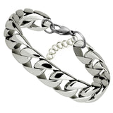 Chunky chain bracelet Silver / 21 cm nz