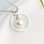Circle pearl necklace nz
