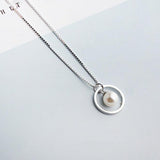 Circle pearl necklace nz