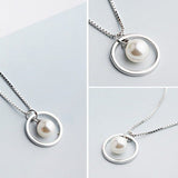 Circle pearl necklace nz