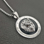 Circular Lion Pendant nz