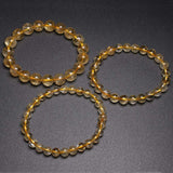 Citrine bracelet with large pearls nz
