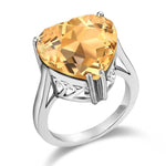 Citrine heart ring nz