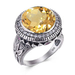 Citrine lithotherapy ring nz