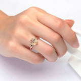Citrine ring unique style nz