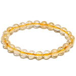 Citrine stretch bracelet Yellow / 16 cm nz