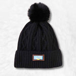 Classic beanie with pompom nz