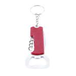 Classic bottle opener keyring Red nz