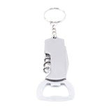 Classic bottle opener keyring Silver nz