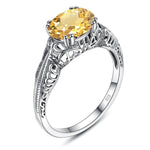 Classic citrine ring nz
