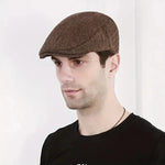 Classic men’s beret Brown nz