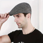 Classic men’s beret Grey nz