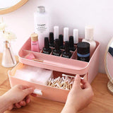 Classic plastic Makeup organiser nz