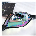 Clear bum bag Black nz