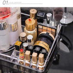 Clear makeup organiser Transparent nz