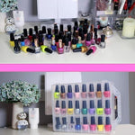 Clear nail polish organiser nz