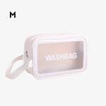 Clear toiletry bag M Branco nz