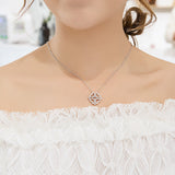 Clover Heart Necklace nz