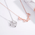 Clover Heart Necklace nz