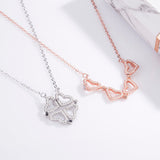 Clover Heart Necklace nz