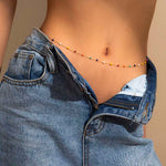 Coloured Chain Belt nz