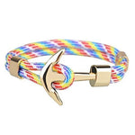 Colourful anchor bracelet nz