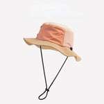 Colourful bucket hat Pink / 55 58cm (adult) nz