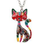 Colourful cat collar Red nz