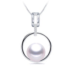 Colourful pearl necklace White nz