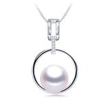 Colourful pearl necklace White nz