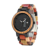 Colourful wooden watch nz